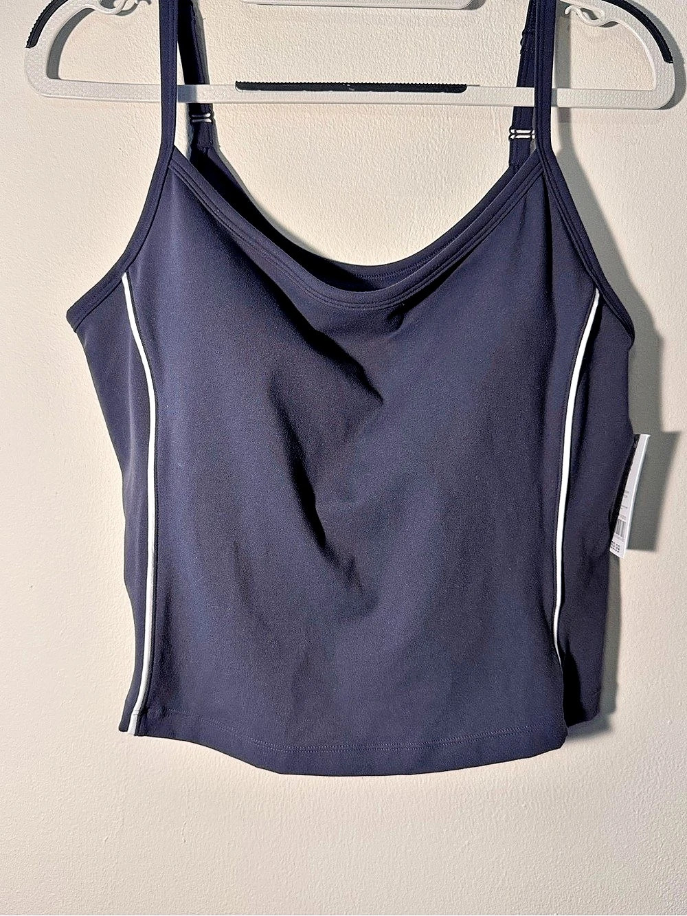 FLX Women's FLX Affirmation Varsity Cami Padded Sports Bra Tank